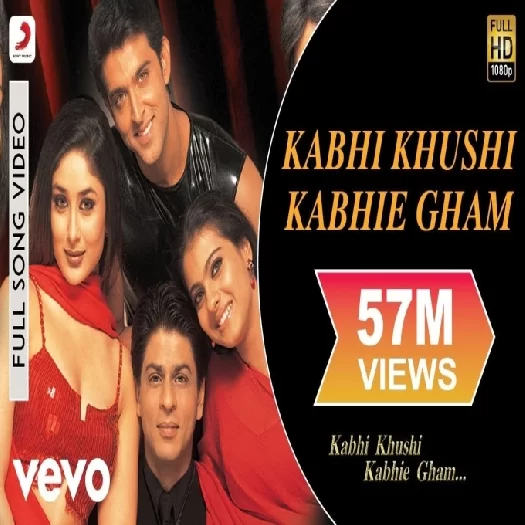 Kabhi Khushi Kabhie Gham Lata Mangeshkar Mp3 Song Download-(GoMyMp3.Com) Poster